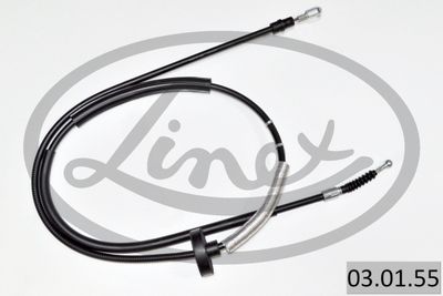 Cable Pull, parking brake LINEX 03.01.55