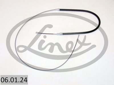 Cable Pull, parking brake LINEX 06.01.24