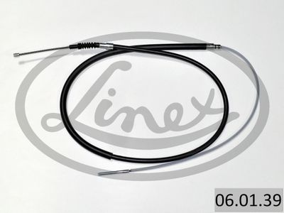 Cable Pull, parking brake LINEX 06.01.39