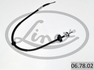 Cable Pull, parking brake LINEX 06.78.02