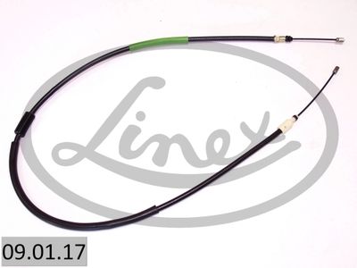 Cable Pull, parking brake LINEX 09.01.17