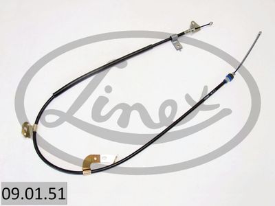 Cable Pull, parking brake LINEX 09.01.51