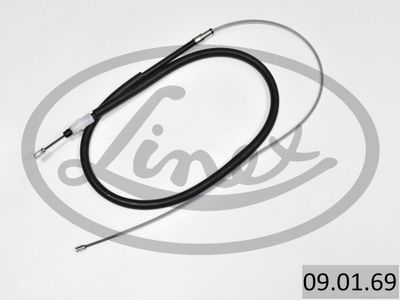 Cable Pull, parking brake LINEX 09.01.69