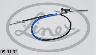 Cable Pull, parking brake LINEX 09.01.92