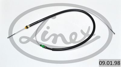 Cable Pull, parking brake LINEX 09.01.98