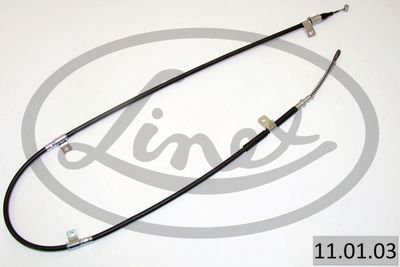 Cable Pull, parking brake LINEX 11.01.03
