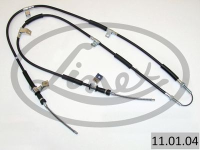 Cable Pull, parking brake LINEX 11.01.04