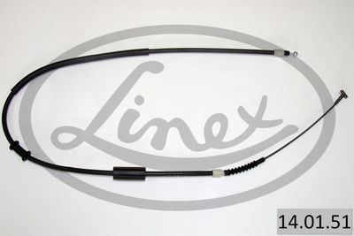 Cable Pull, parking brake LINEX 14.01.51