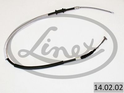 Cable Pull, parking brake LINEX 14.02.02
