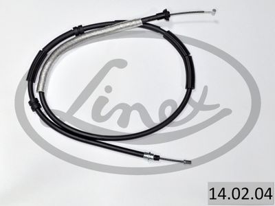 Cable Pull, parking brake LINEX 14.02.04