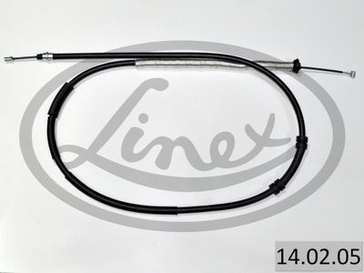 Cable Pull, parking brake LINEX 14.02.05
