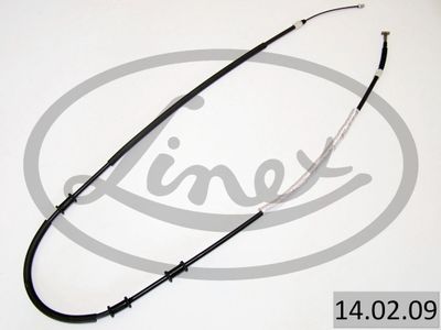 Cable Pull, parking brake LINEX 14.02.09