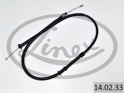 Cable Pull, parking brake LINEX 14.02.33