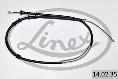 Cable Pull, parking brake LINEX 14.02.35