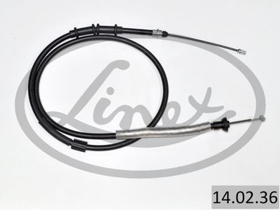 Cable Pull, parking brake LINEX 14.02.36