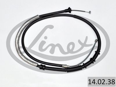 Cable Pull, parking brake LINEX 14.02.38