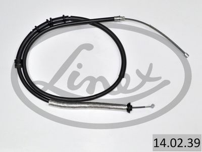 Cable Pull, parking brake LINEX 14.02.39