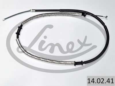 Cable Pull, parking brake LINEX 14.02.41