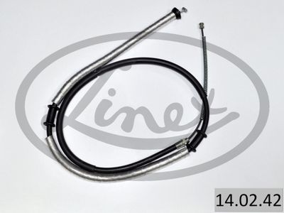 Cable Pull, parking brake LINEX 14.02.42