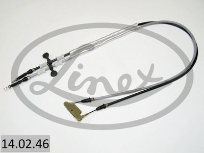 Cable Pull, parking brake LINEX 14.02.46