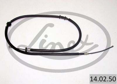 Cable Pull, parking brake LINEX 14.02.50
