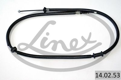 Cable Pull, parking brake LINEX 14.02.53