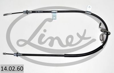 Cable Pull, parking brake LINEX 14.02.60