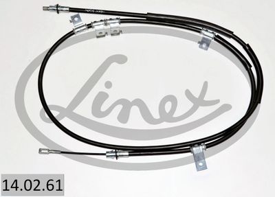 Cable Pull, parking brake LINEX 14.02.61