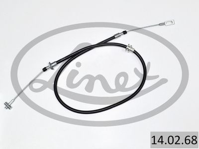 Cable Pull, parking brake LINEX 14.02.68