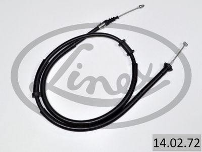 Cable Pull, parking brake LINEX 14.02.72
