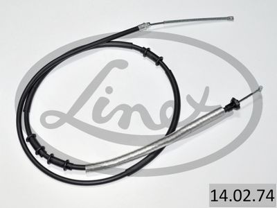 Cable Pull, parking brake LINEX 14.02.74