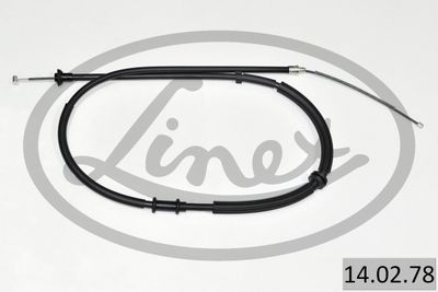 Cable Pull, parking brake LINEX 14.02.78