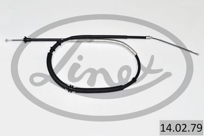 Cable Pull, parking brake LINEX 14.02.79