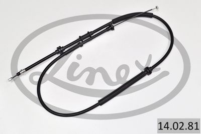 Cable Pull, parking brake LINEX 14.02.81