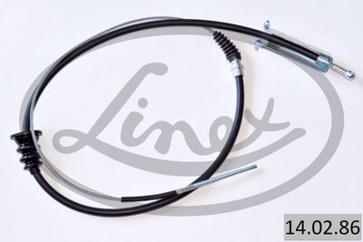 Cable Pull, parking brake LINEX 14.02.86