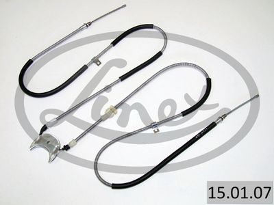 Cable Pull, parking brake LINEX 15.01.07