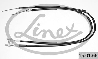 Cable Pull, parking brake LINEX 15.01.66