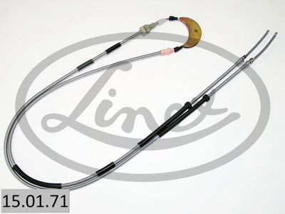 Cable Pull, parking brake LINEX 15.01.71