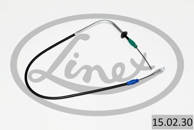 Cable Pull, parking brake LINEX 15.02.30