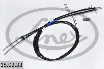 Cable Pull, parking brake LINEX 15.02.33