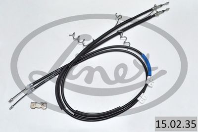 Cable Pull, parking brake LINEX 15.02.35
