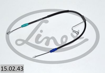 Cable Pull, parking brake LINEX 15.02.43