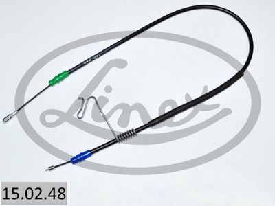 Cable Pull, parking brake LINEX 15.02.48