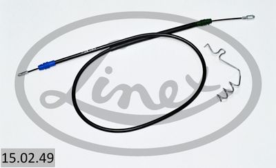 Cable Pull, parking brake LINEX 15.02.49