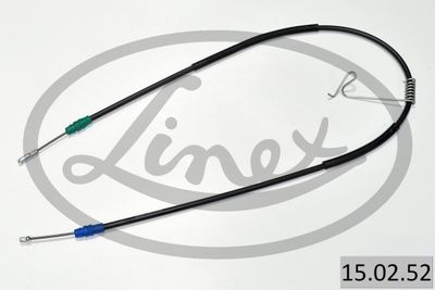 Cable Pull, parking brake LINEX 15.02.52