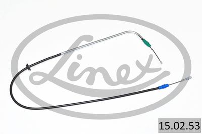 Cable Pull, parking brake LINEX 15.02.53