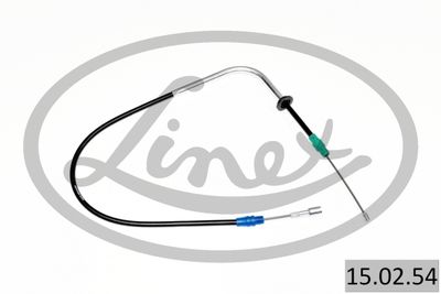 Cable Pull, parking brake LINEX 15.02.54