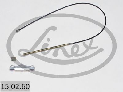 Cable Pull, parking brake LINEX 15.02.60