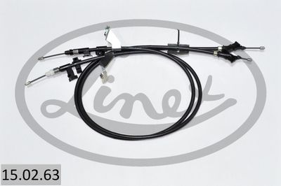 Cable Pull, parking brake LINEX 15.02.63