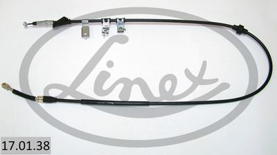 Cable Pull, parking brake LINEX 17.01.38